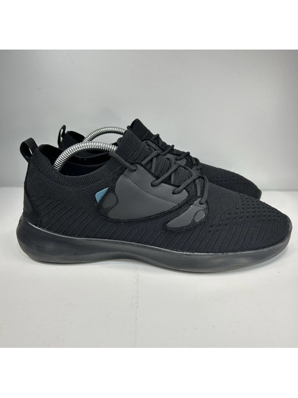 Vessi Everyday Move Waterproof Shoes Mens Size 10 Black Knit Comfortable Sneaker